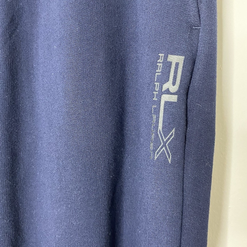 RLX Ralph Lauren Unit 02 Jogger Pants XXL Navy Blue Performance Knit Zip Pocket - Picture 6 of 16